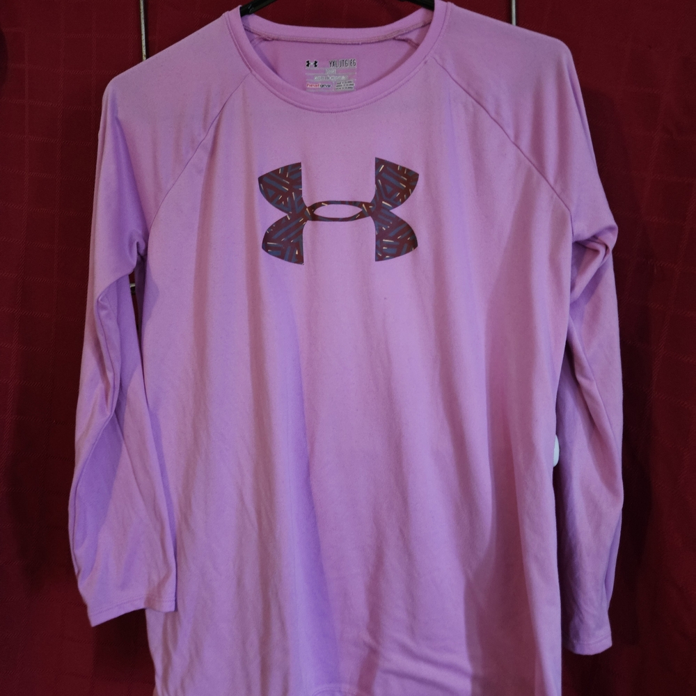 Under Armour Kids Long Sleeve Tee - Lavender